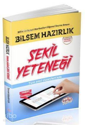 Editör Yayınları Bilsem Hazırlık Şekil Yeteneği Editör - 1