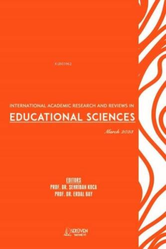 Educational Sciences - International Academic Research and Reviews in - March 2023 - 1