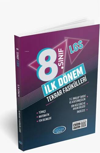 Efsane Yayınları 8.Sınıf İlk Dönem Tekrarı Fasikülleri - 1