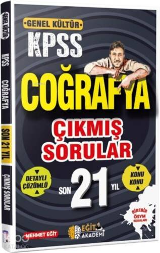 Eğit Akademi KPSS Coğrafya Son 21 Yıl Çıkmış Sorular - 1