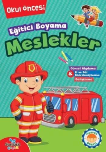 Eğitici Boyama - Meslekler Okul Öncesi - 1