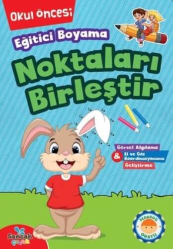 Eğitici Boyama - Noktaları Birleştir Okul Öncesi - 1