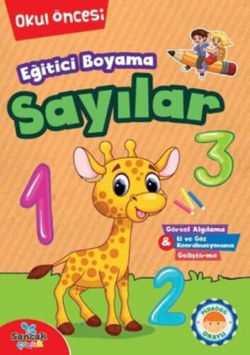 Eğitici Boyama - Sayılar Okul Öncesi - 1