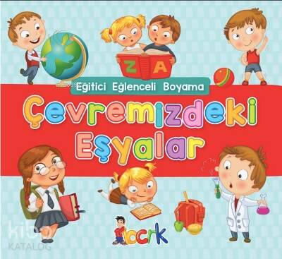 Eğitici Eğlenceli Boyama Çevremizdeki Eşyalar - 1