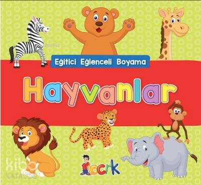 Eğitici Eğlenceli Boyama Hayvanlar - 1