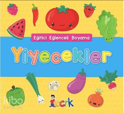 Eğitici Eğlenceli Boyama Yiyecekler - 1