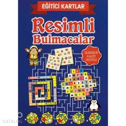 Eğitici Kartlar - Resimli Bulmacalar - 1