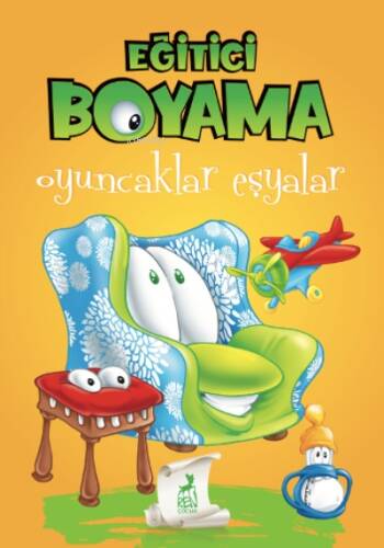 Eğitici Öğretici Boyama - Oyuncaklar Eşyalar - 1