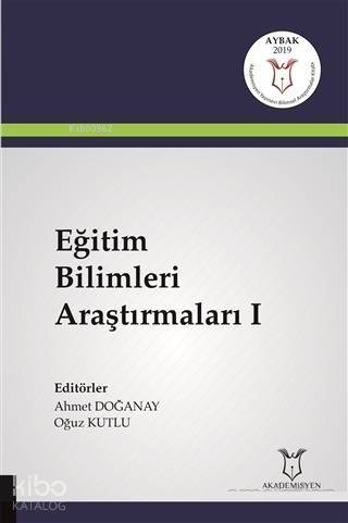 Eğitim Bilimleri Araştırmaları 1 - 1