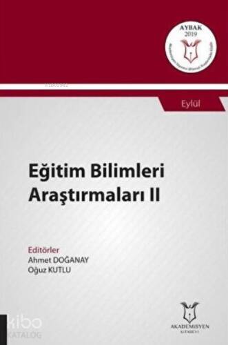 Eğitim Bilimleri Araştırmaları II - 1