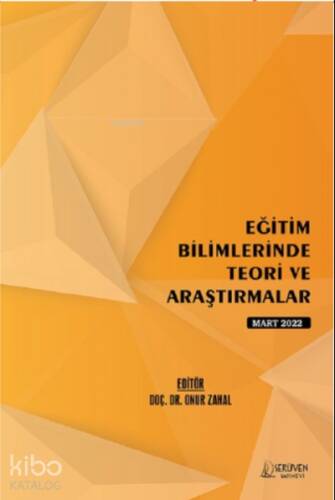 Eğitim Bilimlerinde Teori ve Araştırmalar - 1