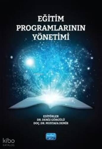 Eğitim Programlarının Yönetimi - 1