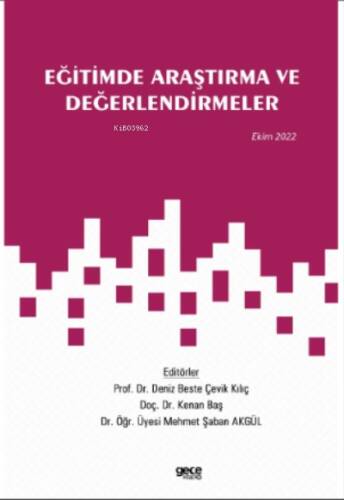 Eğitimde Araştırma ve Değerlendirmeler - 1