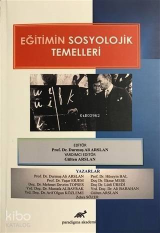 Eğitimin Sosyolojik Temelleri - 1