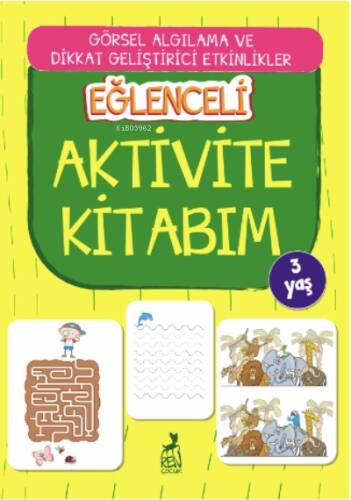 Eğlenceli Aktivite Kitabım 3 Yaş - 1