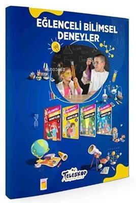 Eğlenceli Bilimsel Deneyler Serisi 4 Kitap - 1