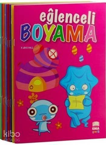 Eğlenceli Boyama; 10 Kitap Takım - 1