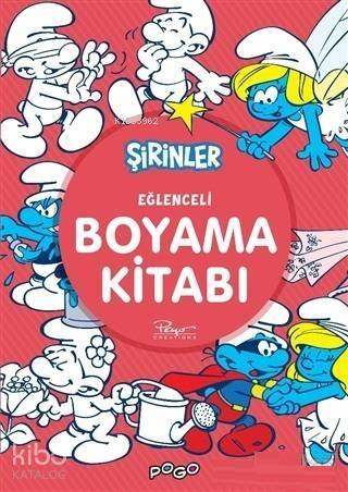 Eğlenceli Boyama Kitabı - Şirinler - 1