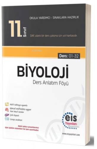 EIS - 11.Sınıf - DAF - Biyoloji - 1