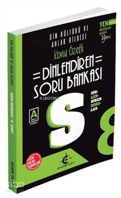 Eker Test Yayınları 8. Sınıf LGS Din Kültürü ve Ahlak Bilgisi Dinlendiren Konu Özetli Soru Bankası Denemoji Deneme 2 Hediyeli Eker Test - 1