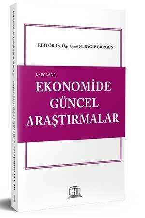 Ekonomide Güncel Araştırmalar - 1