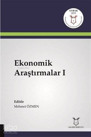 Ekonomik Araştırmalar 1 - 1