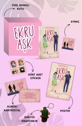 Ekru Aşk Özel Kutulu Set - 1