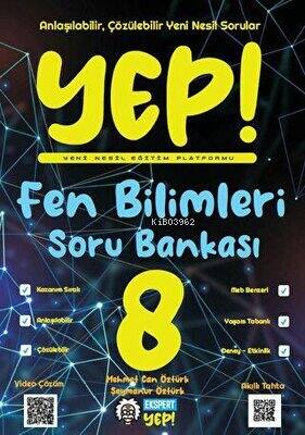 Ekspert Yayınları Yep! Fen Bilimleri 8. Sınıf Soru Bankası - 1