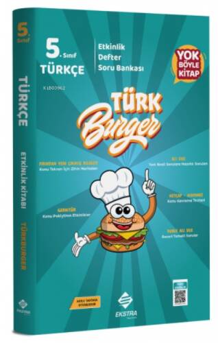 Ekstra Yayınları Türkburger Türkçe Etkinlik Kitabı - 1