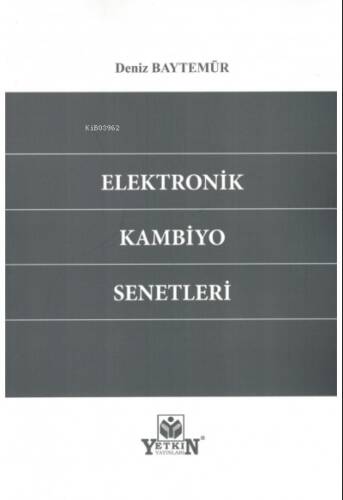 Elektronik Kambiyo Senetleri - 1