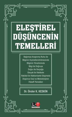 Eleştirel Düşüncenin Temelleri - 1