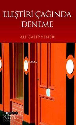 Eleştiri Çağında Deneme - 1