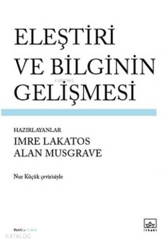 Eleştiri ve Bilginin Gelişmesi - 1