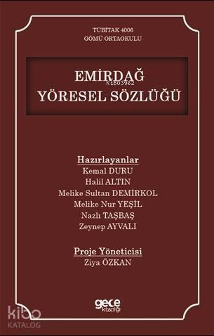 Emirdağ Yöresel Sözlüğü - 1