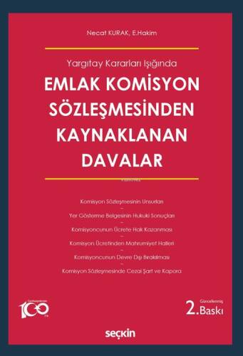 Emlak Komisyon Sözleşmesinden Kaynaklanan Davalar - 1