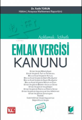 Emlak Vergisi Kanunu - 1