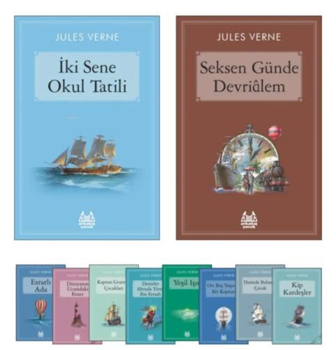 En Çok Okunan 10 Jules Verne Eseri - 1