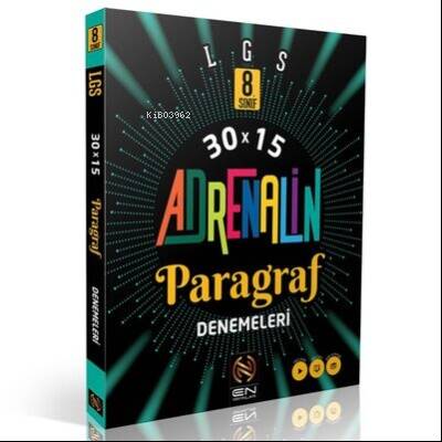 EN YAYINLARI LGS ADRENALİN 30x15 PARAGRAF DENEME - 1