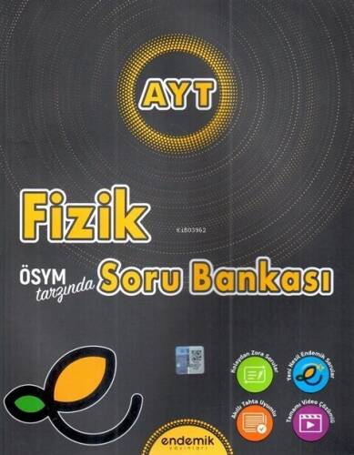 Endemik Yayınları AYT Fizik Soru Bankası - 1