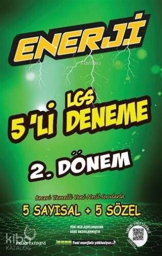 Enerji LGS 5'li Deneme 2. Dönem; 5 Sayısal + 5 Sözel - 1