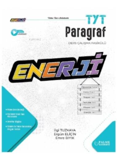 Enerji TYT Paragraf Ders Çalışma Fasikülü - 1