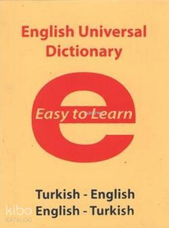 English Universal Dictionary; Easy to Learn - 1