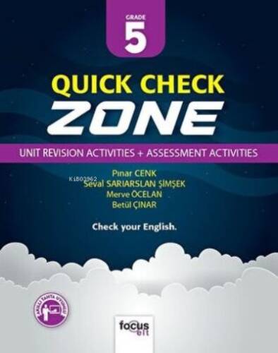 English Zone 5 -Quick Check - 1