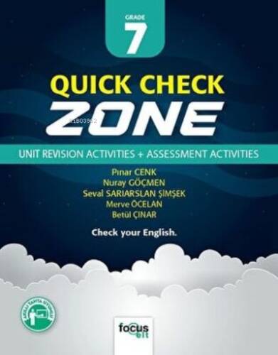 English Zone 7 -Quick Check - 1