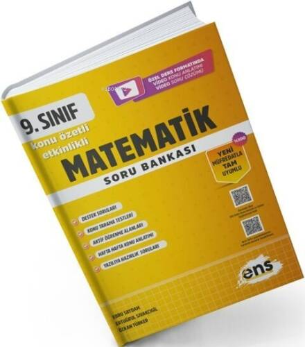 ENS Yayıncılık 9. Sınıf Matematik Etkinlikli Soru Bankası - 1