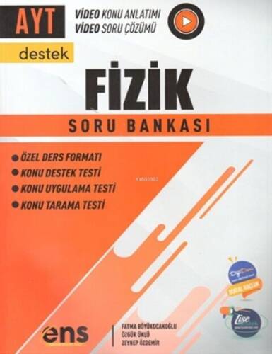 ENS Yayıncılık AYT Fizik Destek Soru Bankası - 1