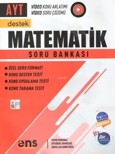 ENS Yayıncılık AYT Matematik Destek Soru Bankası - 1