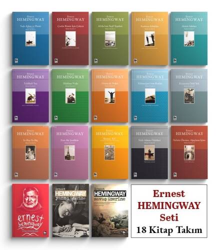 Ernest Hemingway Seti (18 Kitap Takım) - 1