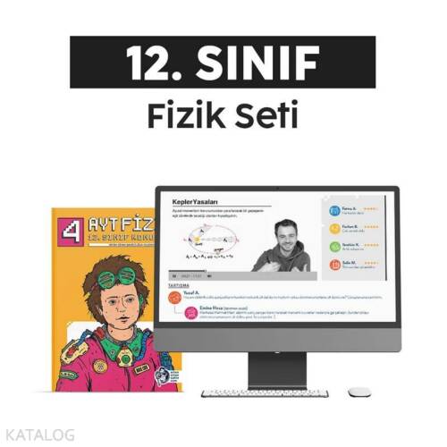 Ertan Sinan Şahin Yayınları 12. Sınıf Fizik Seti - 1