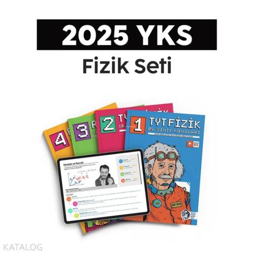 Ertan Sinan Şahin Yayınları 2025 YKS Fizik Tüm Dersler Seti - 1